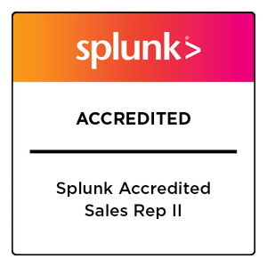 Splunk Accredited Sales Rep II badge